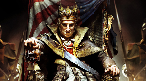 El villano del DLC de Assassin´s Creed III es el puto George Washington